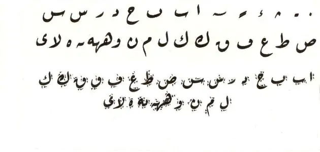 Arabic Letters in Ra’qa